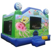fashion inflatable spongebob bouncer